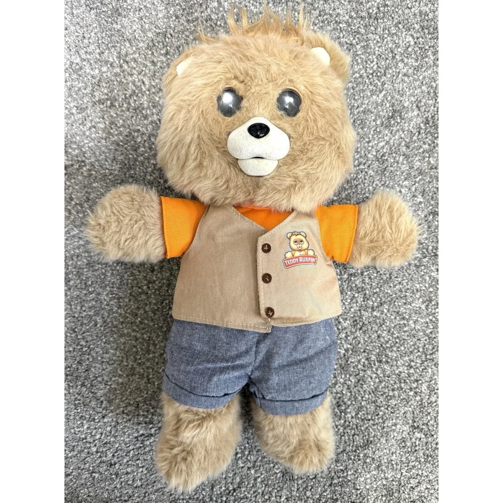 Teddy Ruxpin 2017 Animated Storytelling Bear Bluetooth LCD Eyes Tested/Works